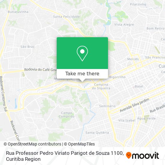 Rua Professor Pedro Viriato Parigot de Souza 1100 map