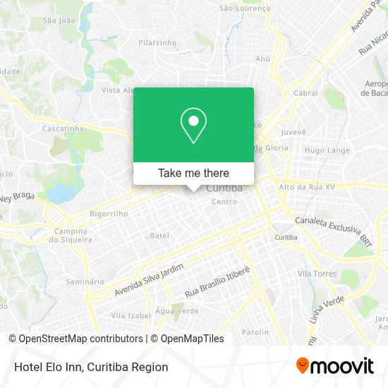 Hotel Elo Inn map