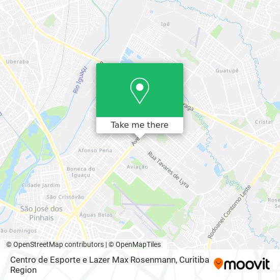 Centro de Esporte e Lazer Max Rosenmann map