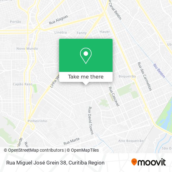 Rua Miguel José Grein 38 map