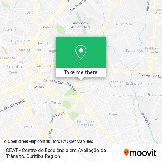 CEAT - Centro de Excelência em Avaliação de Trânsito map