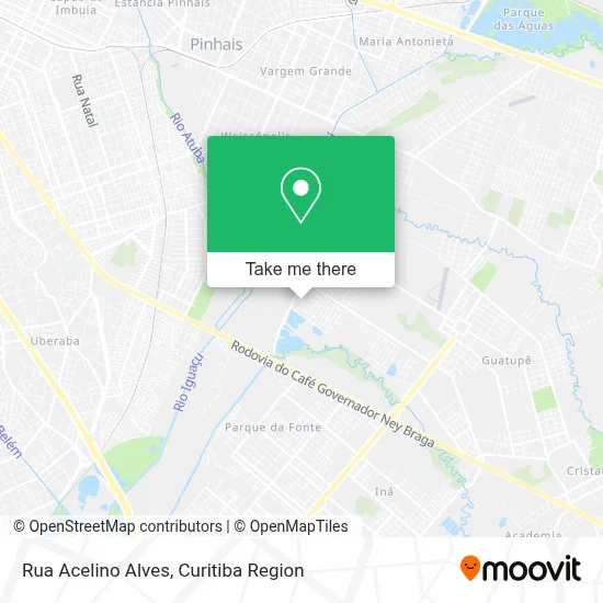 Rua Acelino Alves map