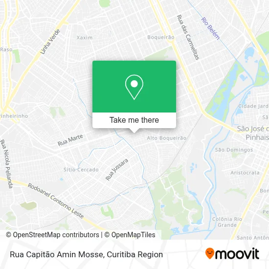 Rua Capitão Amin Mosse map