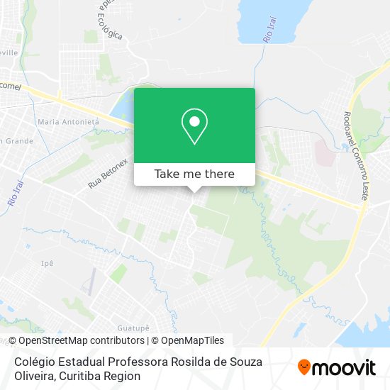 Colégio Estadual Professora Rosilda de Souza Oliveira map