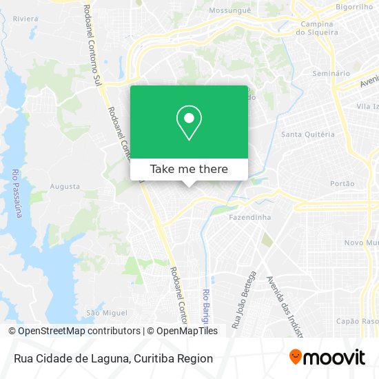 Rua Cidade de Laguna map