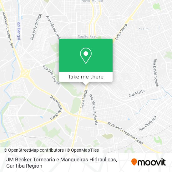 JM Becker Tornearia e Mangueiras Hidraulicas map