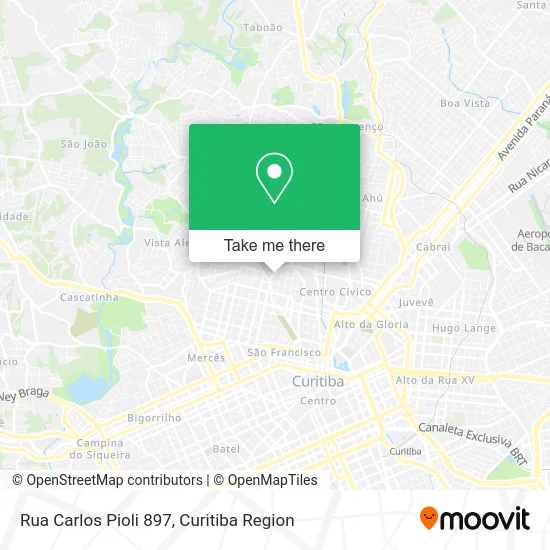 Rua Carlos Pioli 897 map