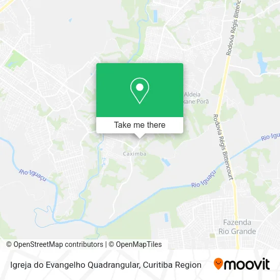 Igreja do Evangelho Quadrangular map