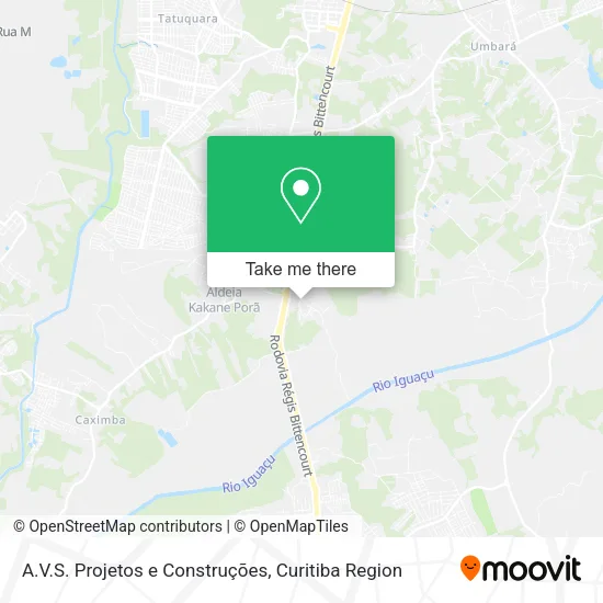A.V.S. Projetos e Construções map