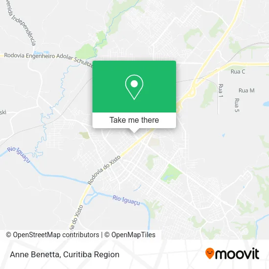Anne Benetta map