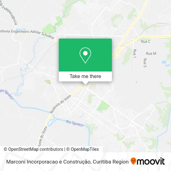 Marconi Incorporacao e Construção map