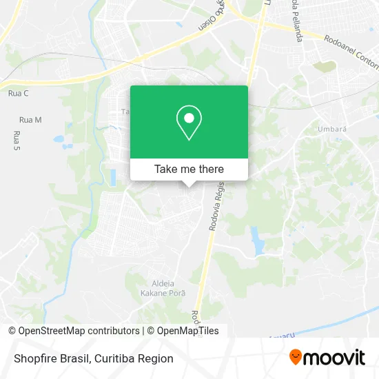 Shopfire Brasil map