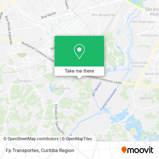 Fp Transportes map