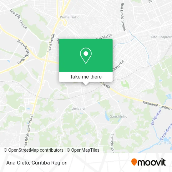 Ana Cleto map