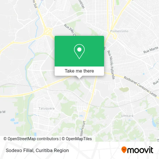 Sodexo Filial map
