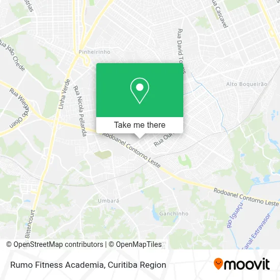 Rumo Fitness Academia map