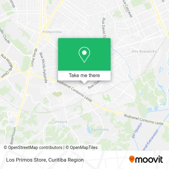 Los Primos Store map
