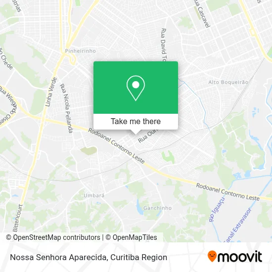 Nossa Senhora Aparecida map