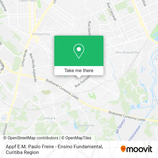 Appf E.M. Paulo Freire - Ensino Fundamental map