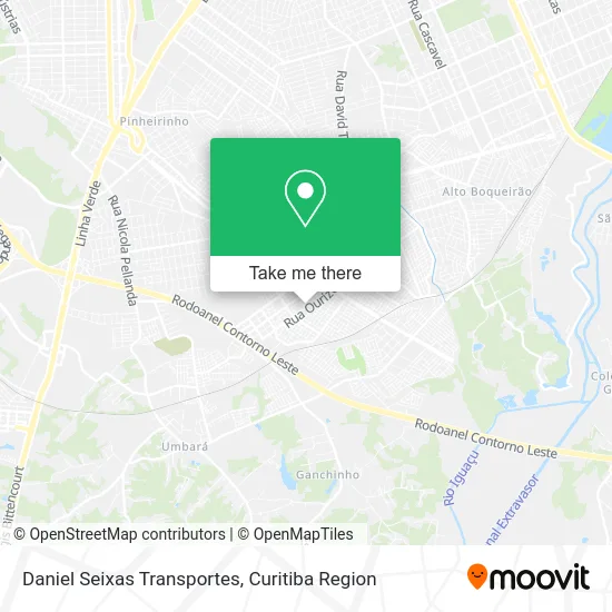 Daniel Seixas Transportes map