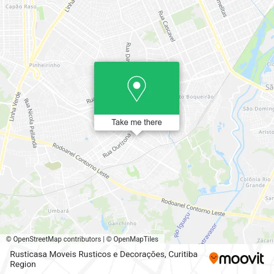 Rusticasa Moveis Rusticos e Decorações map