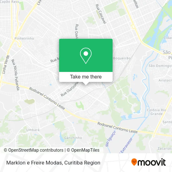Marklon e Freire Modas map