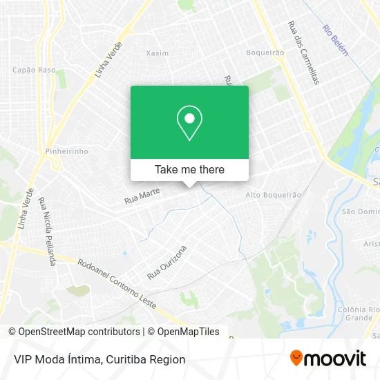 VIP Moda Íntima map