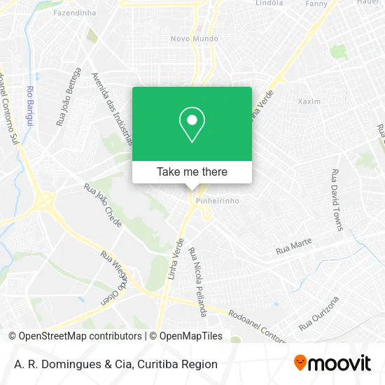 A. R. Domingues & Cia map