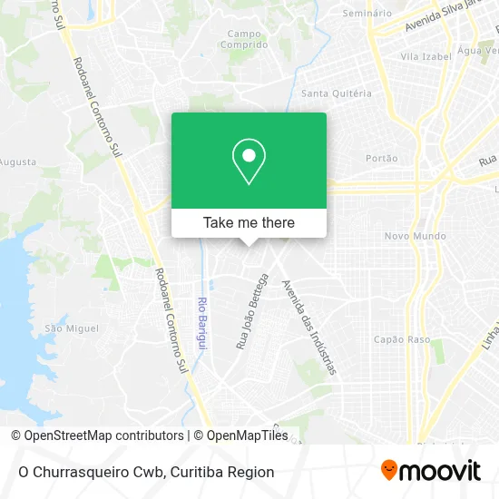 O Churrasqueiro Cwb map