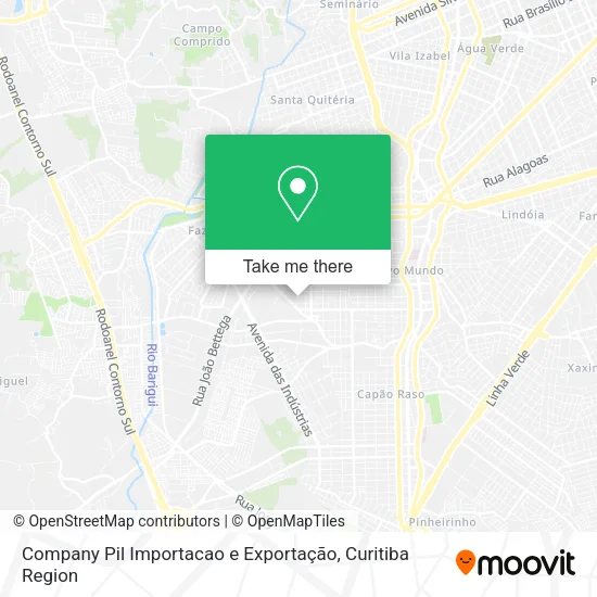 Company Pil Importacao e Exportação map