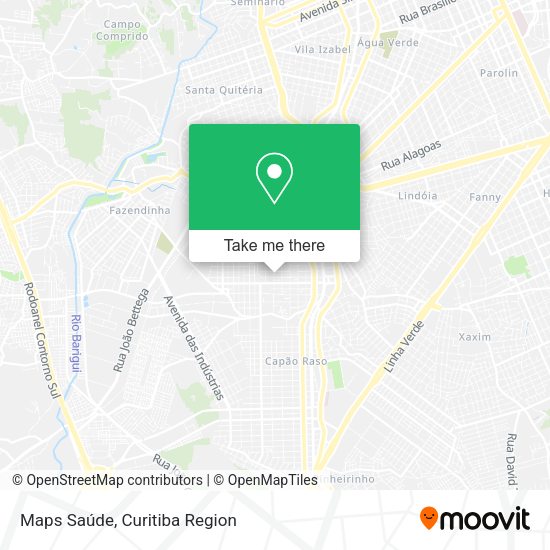 Maps Saúde map