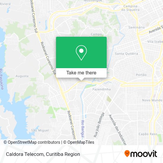 Caldora Telecom map