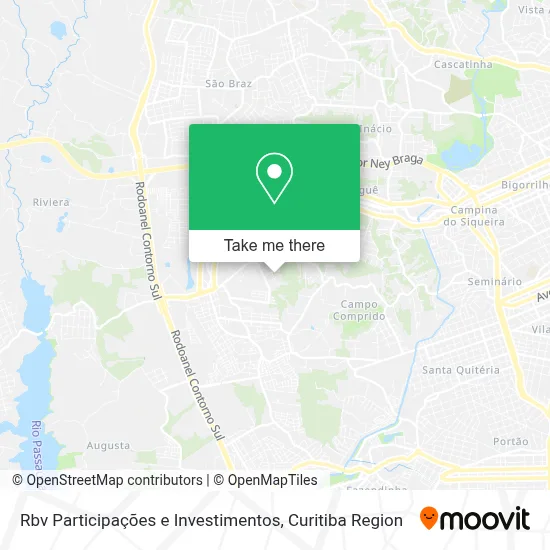 Rbv Participações e Investimentos map