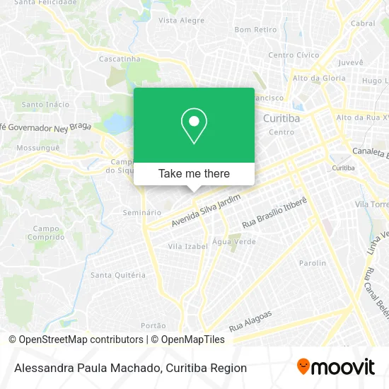 Alessandra Paula Machado map