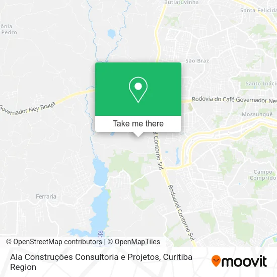 Ala Construções Consultoria e Projetos map