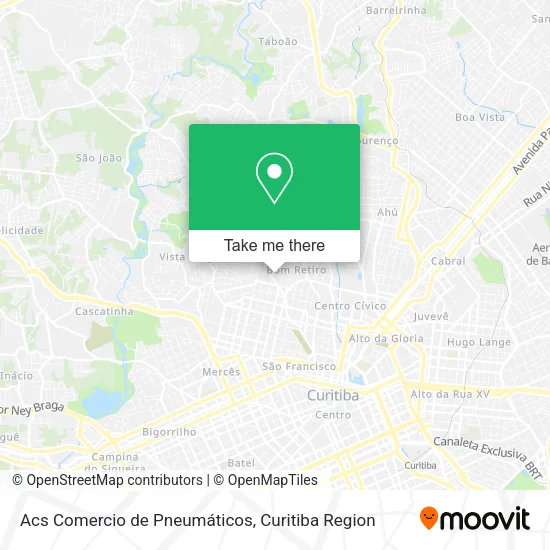 Acs Comercio de Pneumáticos map