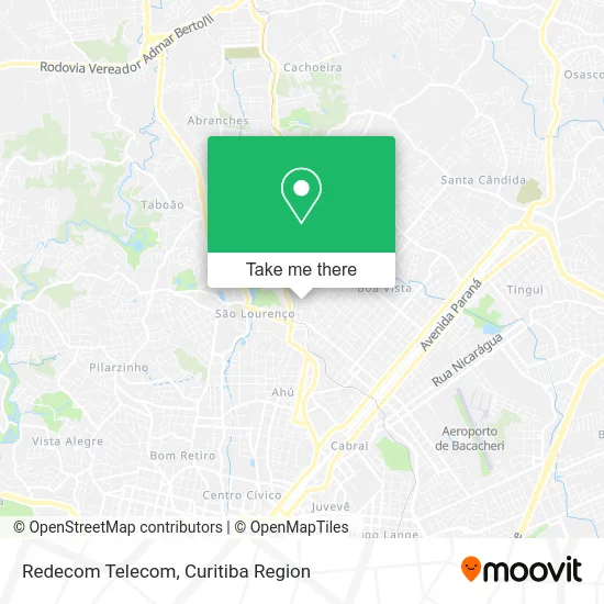 Redecom Telecom map