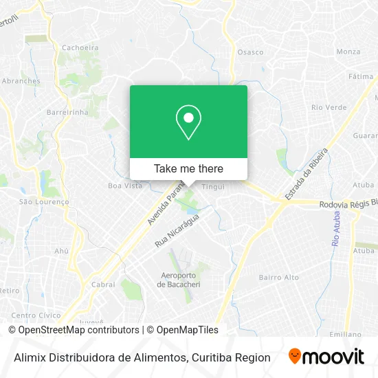 Alimix Distribuidora de Alimentos map