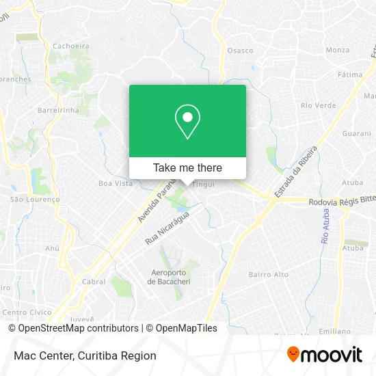 Mac Center map