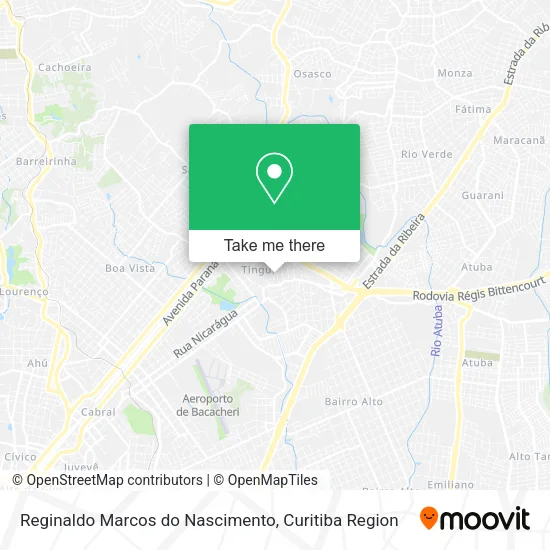 Reginaldo Marcos do Nascimento map