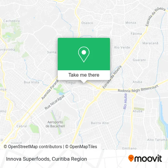 Innova Superfoods map