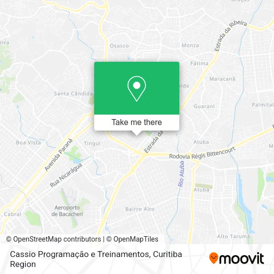 Cassio Programação e Treinamentos map