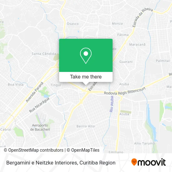 Mapa Bergamini e Neitzke Interiores