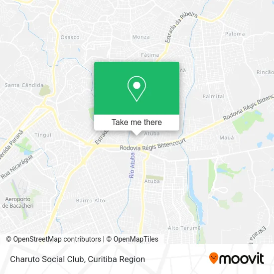 Charuto Social Club map
