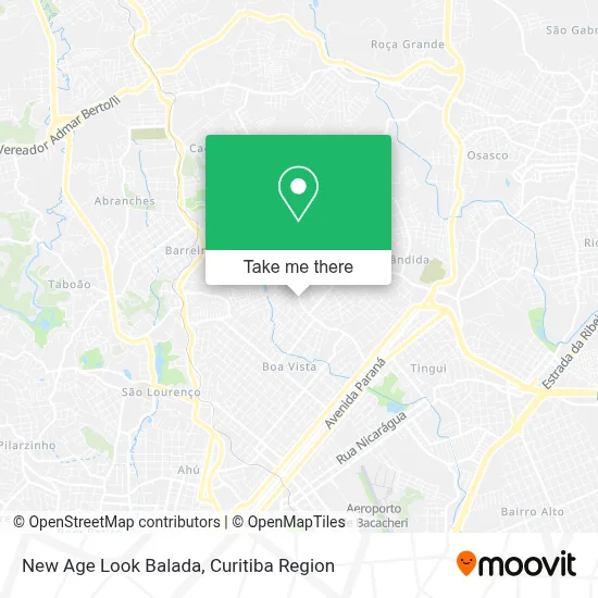 New Age Look Balada map