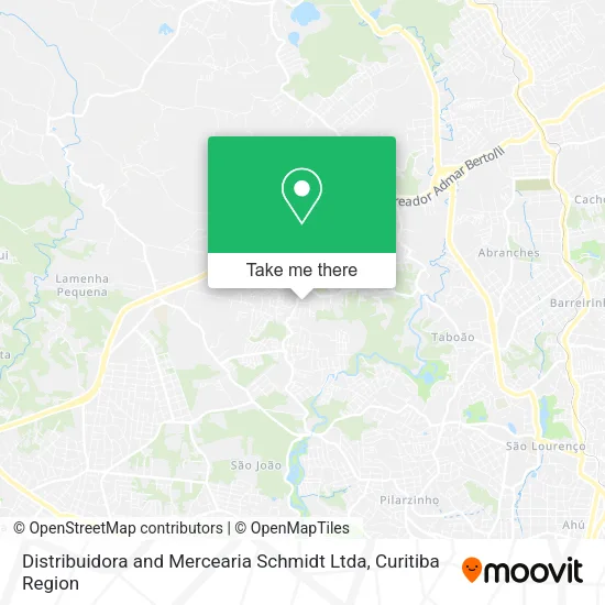 Distribuidora and Mercearia Schmidt Ltda map