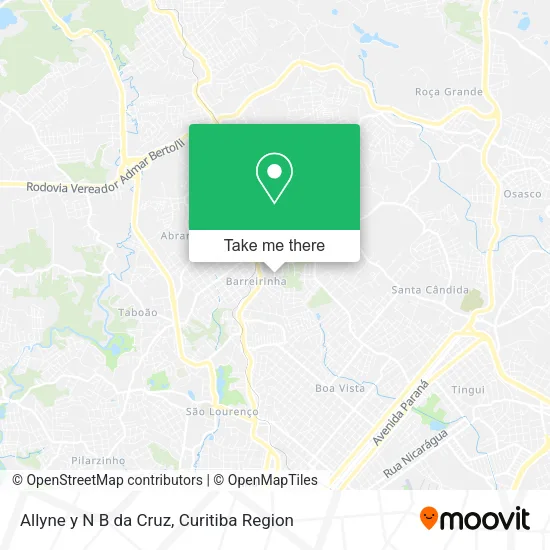 Allyne y N B da Cruz map