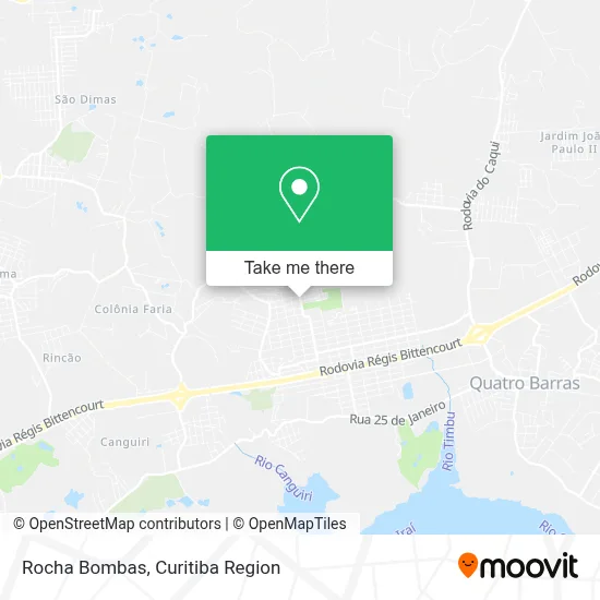 Rocha Bombas map
