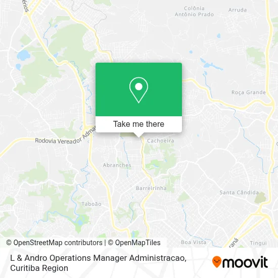 L & Andro Operations Manager Administracao map