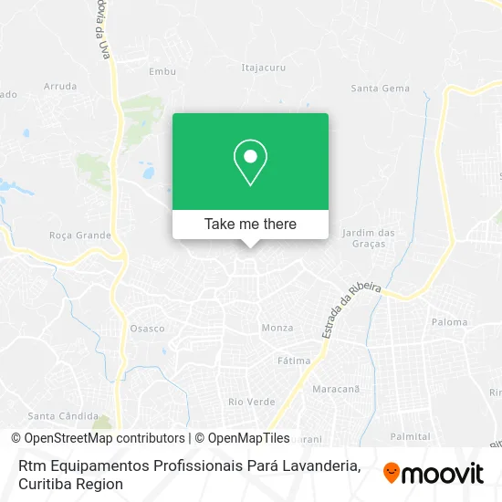 Rtm Equipamentos Profissionais Pará Lavanderia map